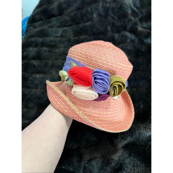 Eric Javits New York Multicolor Straw Squishee Sun Hat Packable main image 6